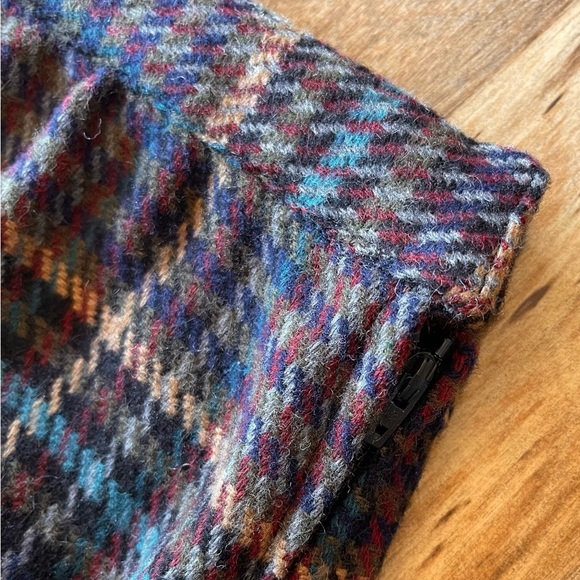 Handmade Plaid Vintage Skirt - Picture 4 of 5